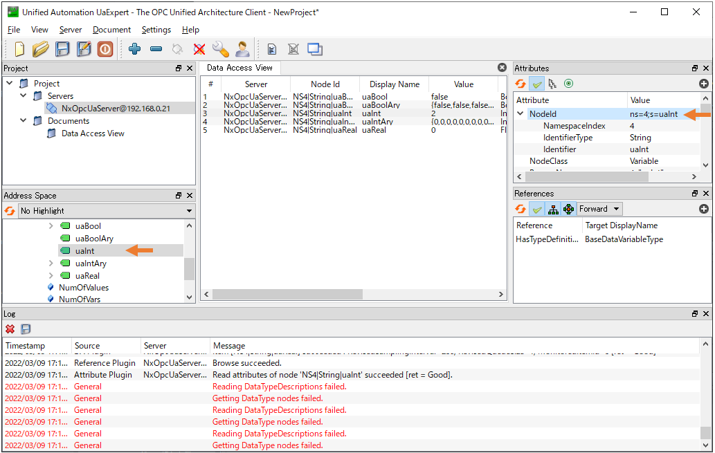 OPC UA python - OSD